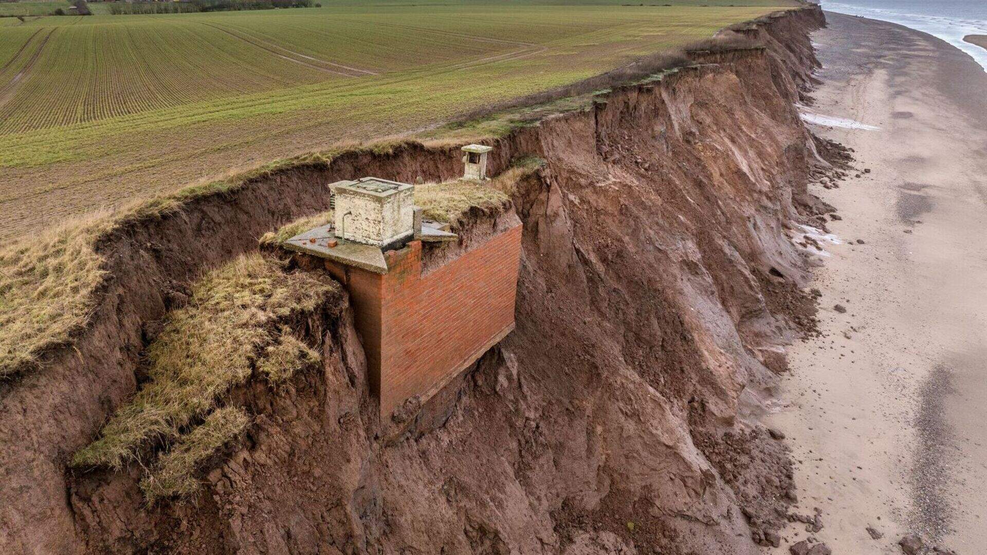 Nucleaire bunker in Yorkshire dreigt in Noordzee te storten | De